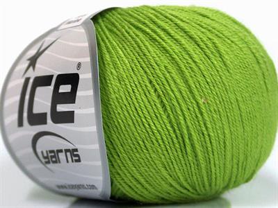 6x50gr. BABY MERINO Akrilik, Merino Yün Yeşil Merinos, Kışlık, Bebe, Yün