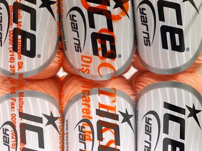 6x50gr. BABY MERINO Akrilik, Merino Yün Açık Somon Merinos, Kışlık, Bebe, Yün