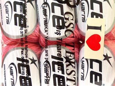 6x50gr. BABY MERINO Akrilik, Merino Yün Somon Merinos, Kışlık, Bebe, Yün