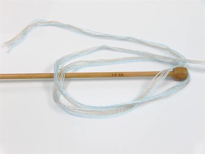 Lot of 3 x 100gr Skeins Ice Yarns BABY OMBRE Yarn Baby Blue Beige