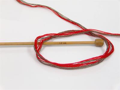 Lot of 3 x 100gr Skeins Ice Yarns BABY OMBRE Hand Knitting Yarn Brown Red