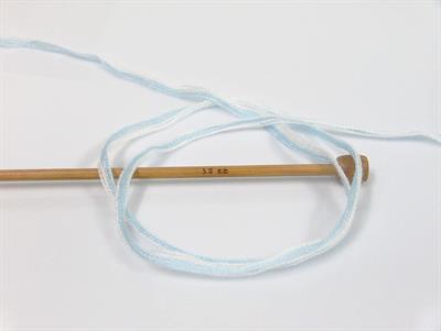 Lot of 3 x 100gr Skeins Ice Yarns BABY OMBRE Yarn White Baby Blue