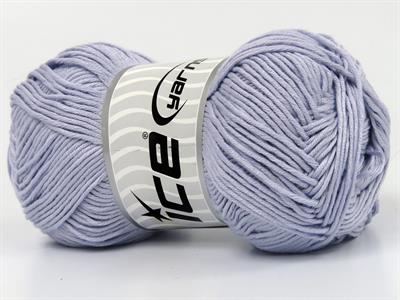 4x100gr. BABY SILKY Bambu, Pamuk Açık Lila Bebe, Yazlık İplikler, Pamuk, Bambu