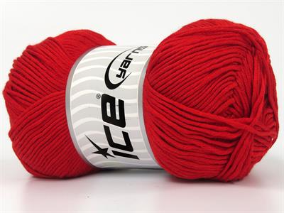 4x100gr. BABY SILKY Bambu, Pamuk Kırmızı Bebe, Yazlık İplikler, Pamuk, Bambu