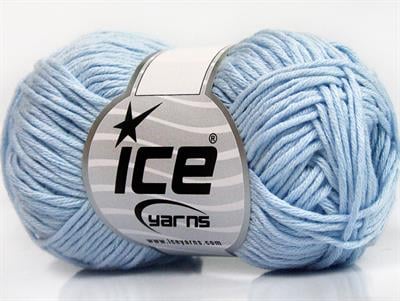 8x50gr. BABY SUMMER DK Pamuk, Akrilik Bebe Mavisi Bebe, Yazlık İplikler, Pamuk