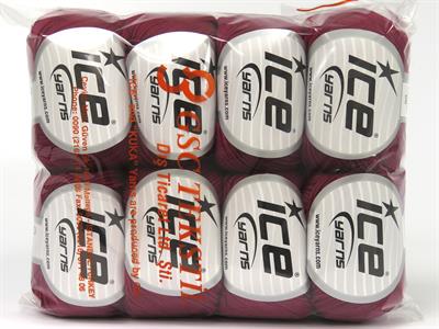 8x50gr. BABY SUMMER DK Pamuk, Akrilik Bordo Bebe, Yazlık İplikler, Pamuk