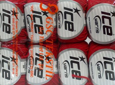 8x50gr. BABY SUMMER DK Pamuk, Akrilik Koyu kırmızı Bebe, Yazlık İplikler, Pamuk