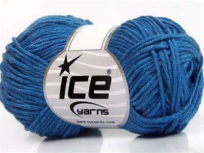 8x50gr. BABY SUMMER DK Pamuk, Akrilik Kot Mavisi Bebe, Yazlık İplikler, Pamuk