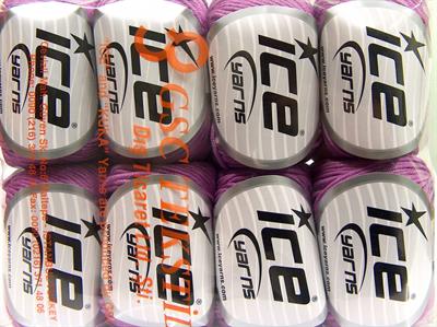 8x50gr. BABY SUMMER DK Pamuk, Akrilik Lavanta Bebe, Yazlık İplikler, Pamuk