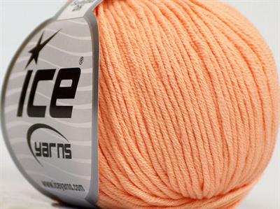 8x50gr. BABY SUMMER DK Pamuk, Akrilik Açık Somon Bebe, Yazlık İplikler, Pamuk