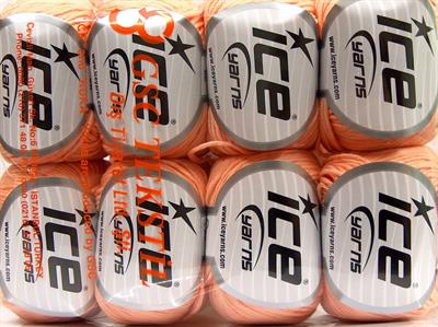 8x50gr. BABY SUMMER DK Pamuk, Akrilik Açık Somon Bebe, Yazlık İplikler, Pamuk