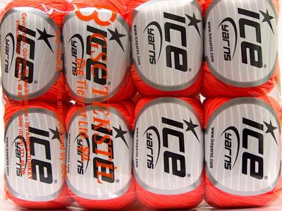 8x50gr. BABY SUMMER DK Pamuk, Akrilik Neon Turuncu Bebe, Yazlık İplikler, Pamuk