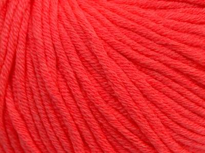 8x50gr. BABY SUMMER DK Pamuk, Akrilik Neon Turuncu Bebe, Yazlık İplikler, Pamuk