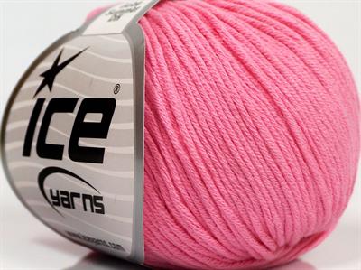 8x50gr. BABY SUMMER DK Pamuk, Akrilik Pembe Bebe, Yazlık İplikler, Pamuk