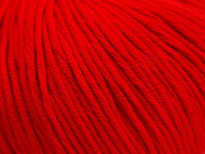 8x50gr. BABY SUMMER DK Pamuk, Akrilik Kırmızı Bebe, Yazlık İplikler, Pamuk