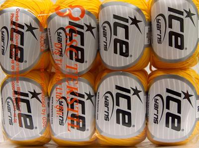 8x50gr. BABY SUMMER DK Pamuk, Akrilik Sarı Bebe, Yazlık İplikler, Pamuk