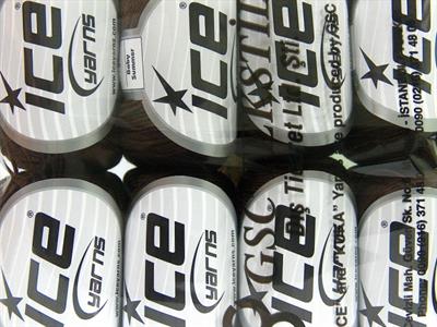 8x50gr. BABY SUMMER Akrilik, Pamuk Koyu Kahverengi Bebe, Yazlık İplikler, Pamuk