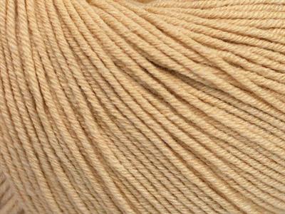 8x50gr. BABY SUMMER Akrilik, Pamuk Koyu Krem Bebe, Yazlık İplikler, Pamuk