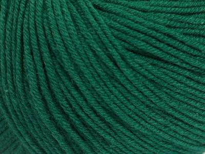 8x50gr. BABY SUMMER Akrilik, Pamuk Koyu yeşil Bebe, Yazlık İplikler, Pamuk