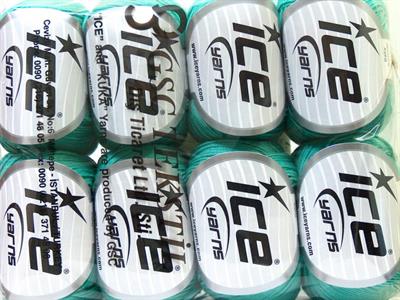 8x50gr. BABY SUMMER Akrilik, Pamuk Zümrüt Yeşil Bebe, Yazlık İplikler, Pamuk