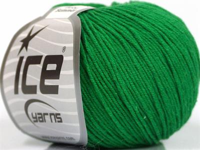 8x50gr. BABY SUMMER Akrilik, Pamuk Yeşil Bebe, Yazlık İplikler, Pamuk