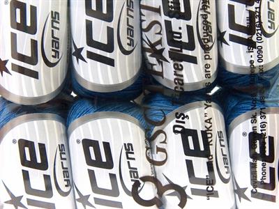 8x50gr. BABY SUMMER Akrilik, Pamuk Kot Mavisi Bebe, Yazlık İplikler, Pamuk