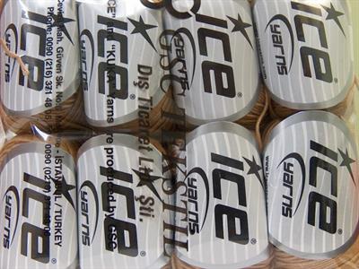 8x50gr. BABY SUMMER Akrilik, Pamuk Açık Kahve Bebe, Yazlık İplikler, Pamuk