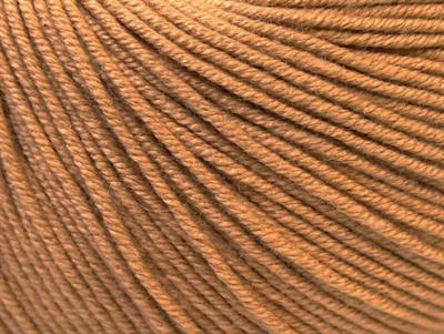 8x50gr. BABY SUMMER Akrilik, Pamuk Açık Kahve Bebe, Yazlık İplikler, Pamuk