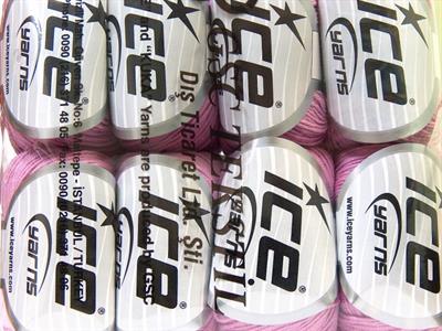 8x50gr. BABY SUMMER Akrilik, Pamuk Gül Kurusu Bebe, Yazlık İplikler, Pamuk