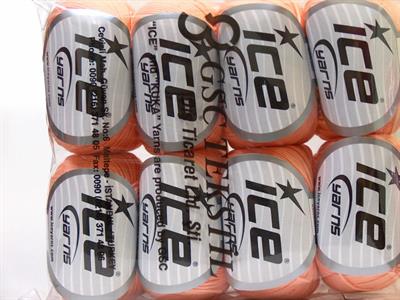 8x50gr. BABY SUMMER Akrilik, Pamuk Açık Somon Bebe, Yazlık İplikler, Pamuk