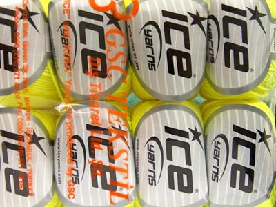 8x50gr. BABY SUMMER Akrilik, Pamuk Neon Sarı Bebe, Yazlık İplikler, Pamuk