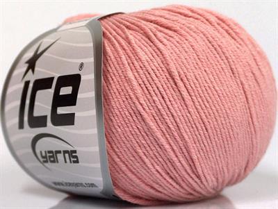 8x50gr. BABY SUMMER Akrilik, Pamuk Gül pembe Bebe, Yazlık İplikler, Pamuk