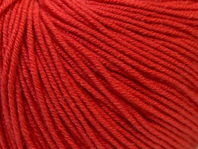 8x50gr. BABY SUMMER Akrilik, Pamuk Domates Kırmızı Bebe, Yazlık İplikler, Pamuk
