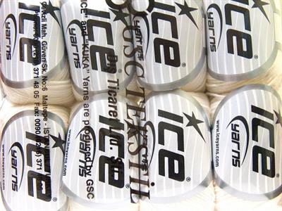 8x50gr. BABY SUMMER Akrilik, Pamuk Ekru Bebe, Yazlık İplikler, Pamuk