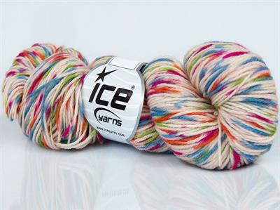 4x50gr. BABY SUPERWASH MERINO PRINT  Yeşil, Mavi, Altın, Fuşya, Bej Lüks, Merinos, Kışlık, Bebe, Yün, Batik Desenli, Makina Yıkama