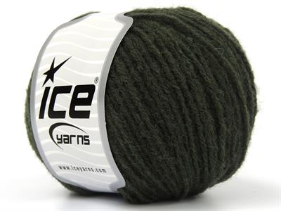 8x50gr. BAMBINO MERINO Akrilik, Merino Yün Koyu Haki Merinos, Kışlık, Bebe, Yün, Akrilik