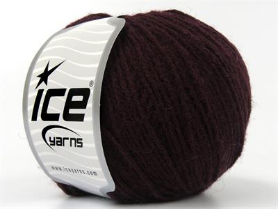 8x50gr. BAMBINO MERINO Akrilik, Merino Yün Koyu Bordo Merinos, Kışlık, Bebe, Yün, Akrilik