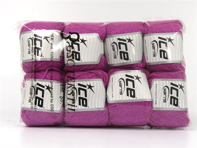 8x50gr. BAMBINO MERINO Akrilik, Merino Yün Fuşya Merinos, Kışlık, Bebe, Yün, Akrilik