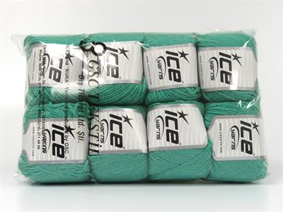 8x50gr. BAMBINO MERINO Akrilik, Merino Yün Yeşil Merinos, Kışlık, Bebe, Yün, Akrilik