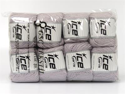8x50gr. BAMBINO MERINO Akrilik, Merino Yün Açık Lila Merinos, Kışlık, Bebe, Yün, Akrilik