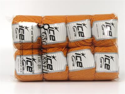 8x50gr. BAMBINO MERINO Akrilik, Merino Yün Turuncu Merinos, Kışlık, Bebe, Yün, Akrilik