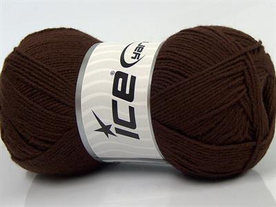 4x100gr. BAMBOO BABY Bambu Kahverengi Bebe, Yazlık İplikler, Bambu, Düz iplikler