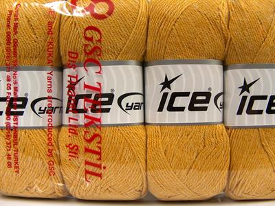 4x100gr. BAMBOO BABY Bambu Altın Bebe, Yazlık İplikler, Bambu, Düz iplikler