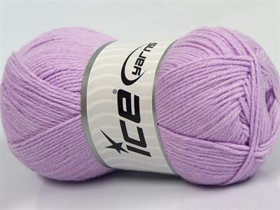 4x100gr. BAMBOO BABY Bambu Açık Lila Bebe, Yazlık İplikler, Bambu, Düz iplikler