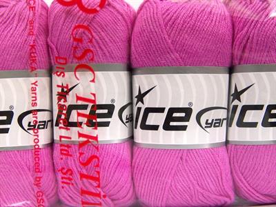 4x100gr. BAMBOO BABY Bambu Orkide Bebe, Yazlık İplikler, Bambu, Düz iplikler