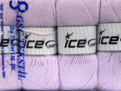 4x100gr. BAMBOO SOFT FINE Akrilik, Bambu Bebe Lila Yazlık İplikler, Bambu