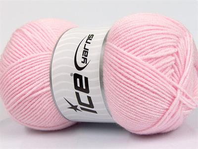 4x100gr. BAMBOO SOFT FINE Akrilik, Bambu Açık Pembe Yazlık İplikler, Bambu