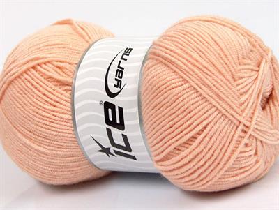 4x100gr. BAMBOO SOFT FINE Akrilik, Bambu Açık Somon Yazlık İplikler, Bambu