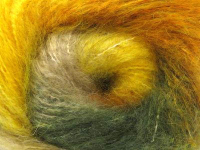 2x150gr. BELLA MOHAIR Tiftik, Akrilik Haki, Bej, Altın tonları Kışlık, Yün, Tiftik, Batik Desenli, Worsted