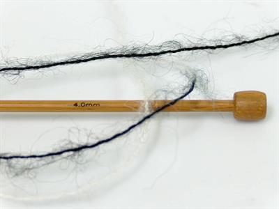 4x100gr. BERMUDA MOHAIR Akrilik, Tiftik Siyah, Beyaz Kışlık, Tiftik